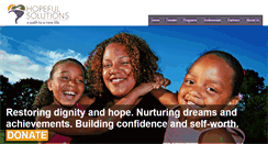 Desktop Screenshot of hopefulsolutionsdallas.org